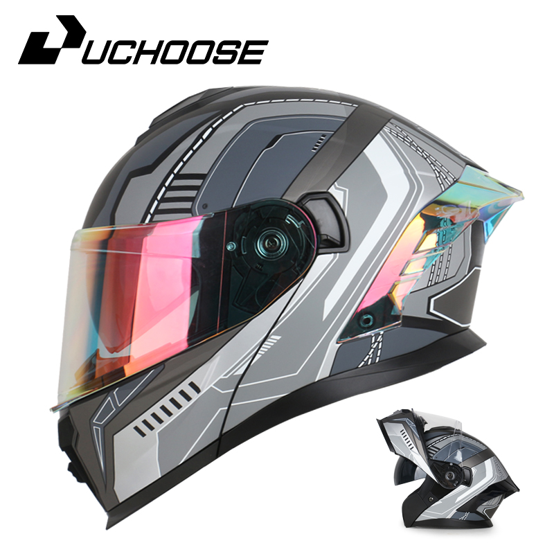 Uchoose helm sepeda motor modu - Full Face Motorcycle Helmet With Bluetooth ulasan dan harga