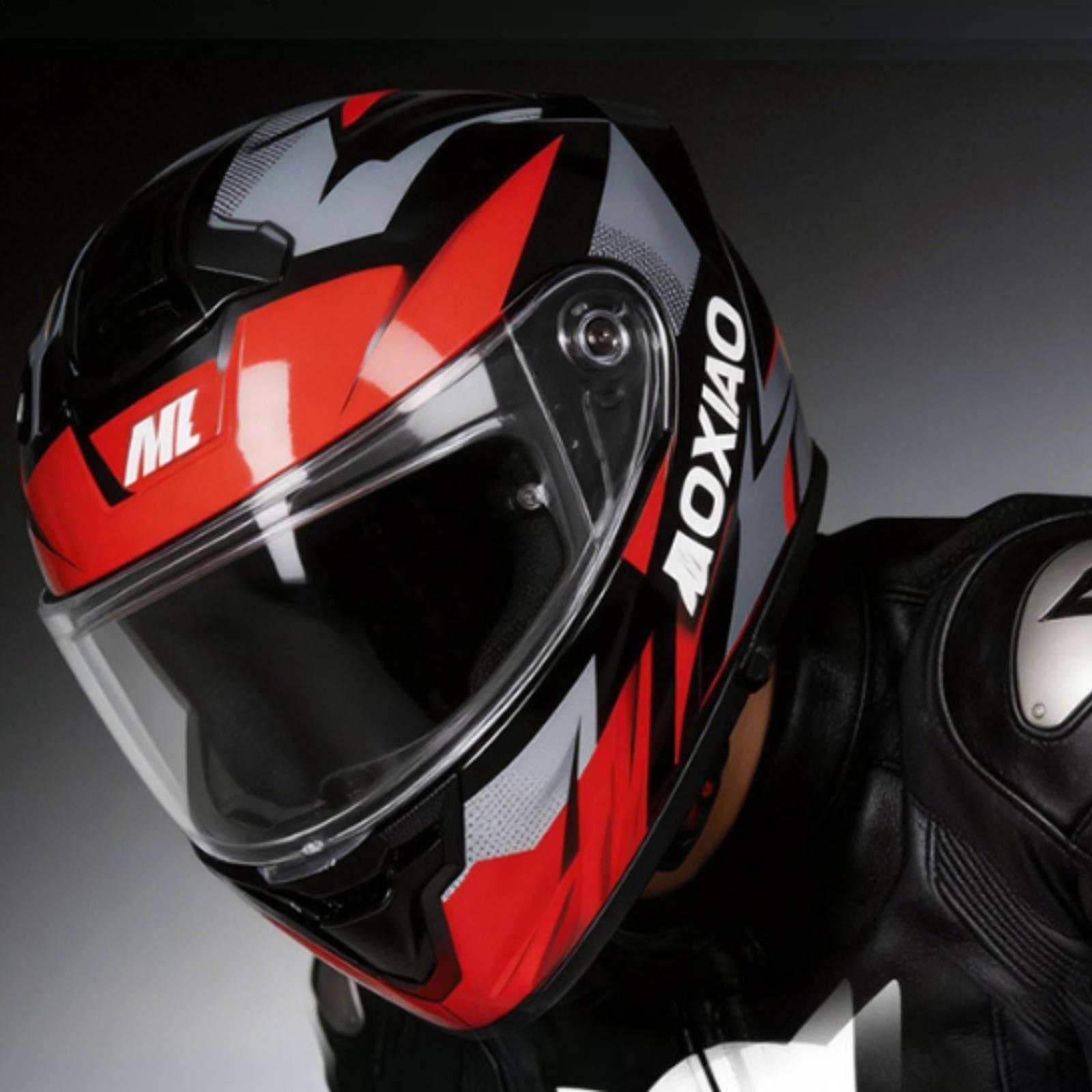 Helm Motor Full Face dengan Pe - Riding Gear ulasan dan harga