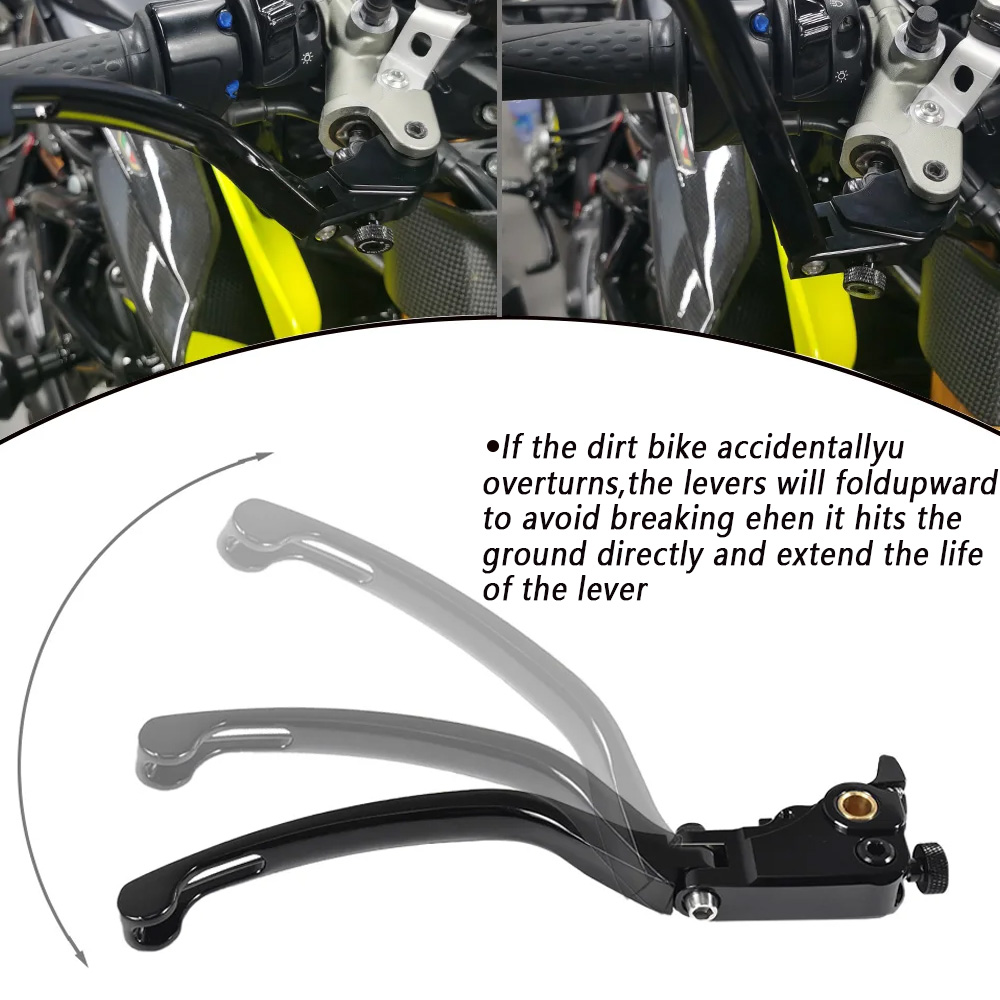 Tuas Rem dan Kopling Adjustabl - Cnc Aluminum Adjustable Brake Clutch Levers ulasan dan harga